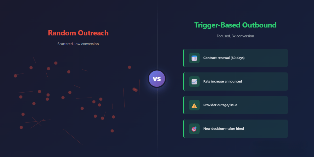 Trigger based outbound